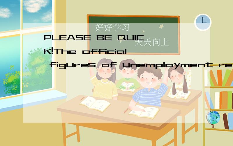 PLEASE BE QUICK!The official figures of unemployment revealed that millions of citizens could hardly make a________living.A)honest B)decent C)appropriate D)suitable不是吧 我们老师说都是本单元学的单词 B没有学过啊 我觉得是B吧