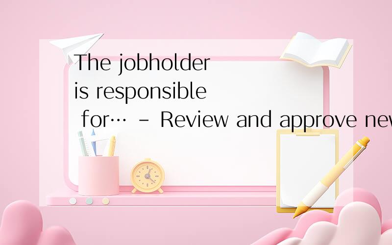 The jobholder is responsible for… - Review and approve new business application & re-underwriting case of both medical and non-medical requirements escalating from ICOE underwriting team; - Handle facultative reinsurance cases and keep good communi