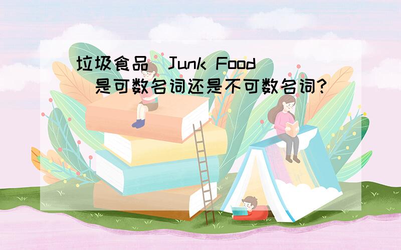 垃圾食品（Junk Food)是可数名词还是不可数名词?