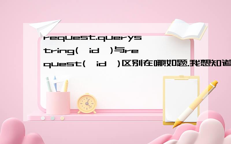 request.querystring(